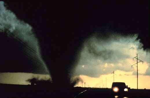 Tornado Weather Storm Disaster Danger Clou